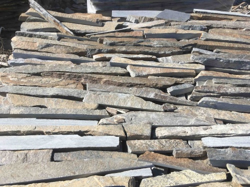 Горбушка златолит мультиколор для облицовки купить в Петропавловске-Камчатском