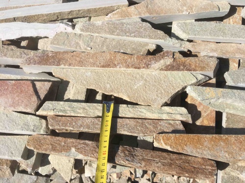 Горбушка златолит золотистый для облицовки купить в Петропавловске-Камчатском