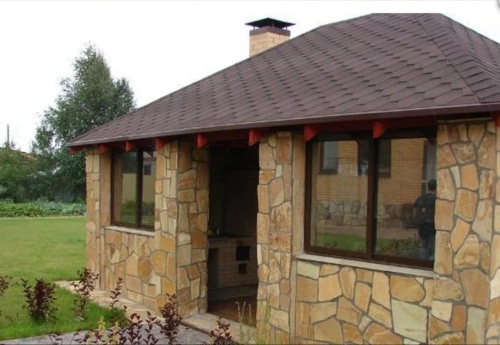 Плитняк златолит жёлтый золотистый для фасада 1,5-3см купить в Петропавловске-Камчатском