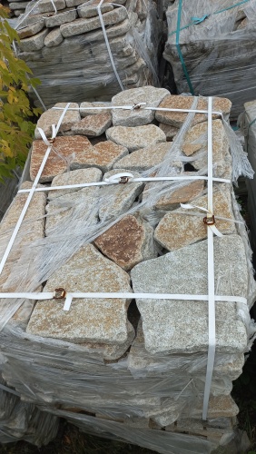 Плитняк галтованный гранитный для ландшафтного дизайна купить в Петропавловске-Камчатском