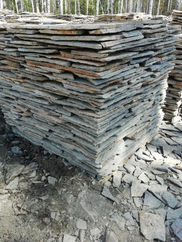 Плитняк златолит Уральский для цоколя, отмостки купить в Петропавловске-Камчатском