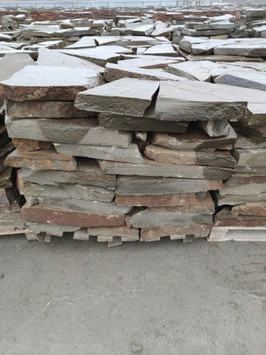 Плитняк песчаник серо-зелёный для мощения 60-65 мм купить в Петропавловске-Камчатском